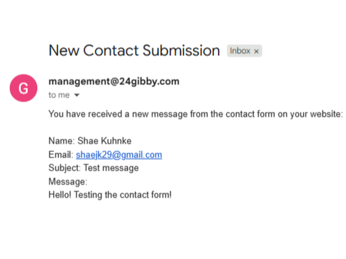 24Gibby Music Portfolio screenshot 5