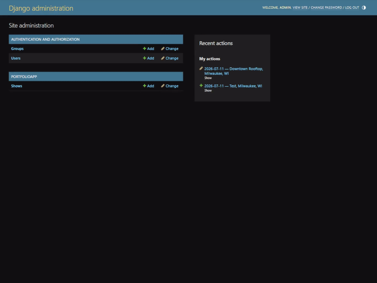 24Gibby Music Portfolio screenshot 2