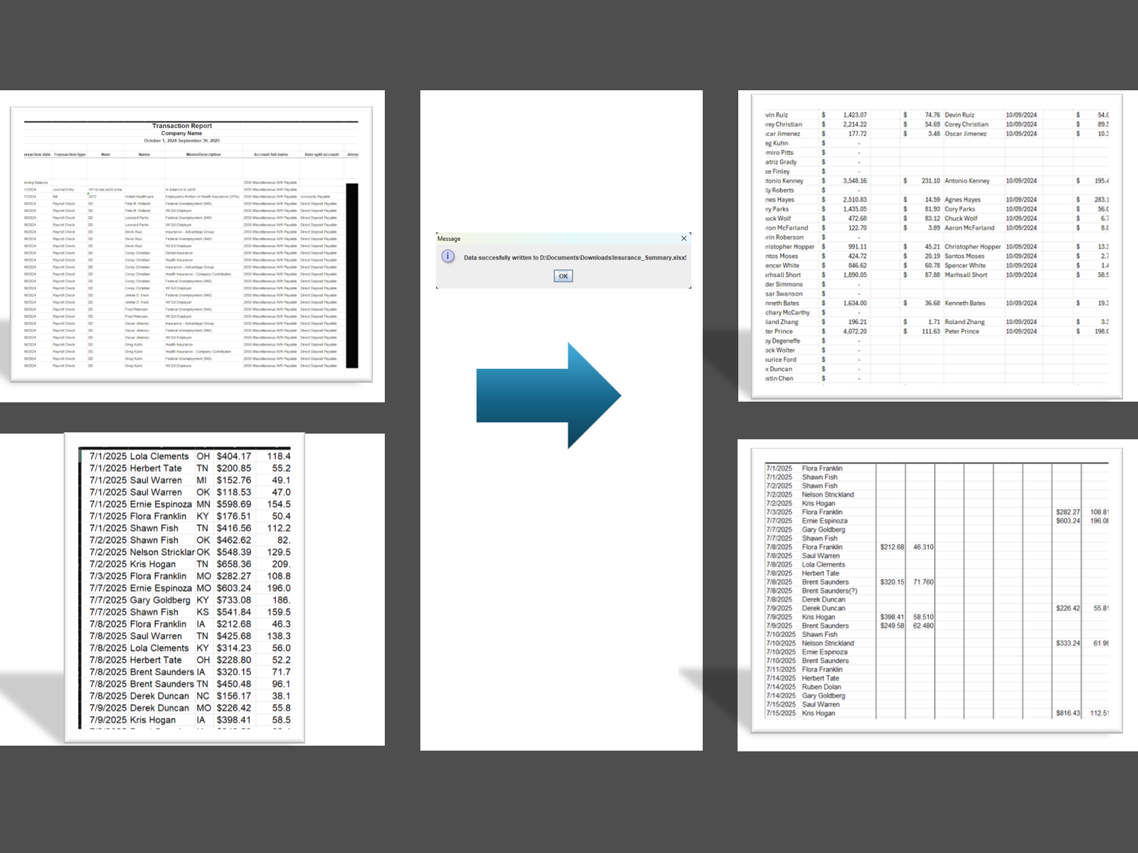 Business Data Automation Scripts